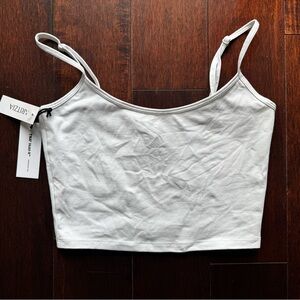 White TNA - Hold It Tank Top / XS